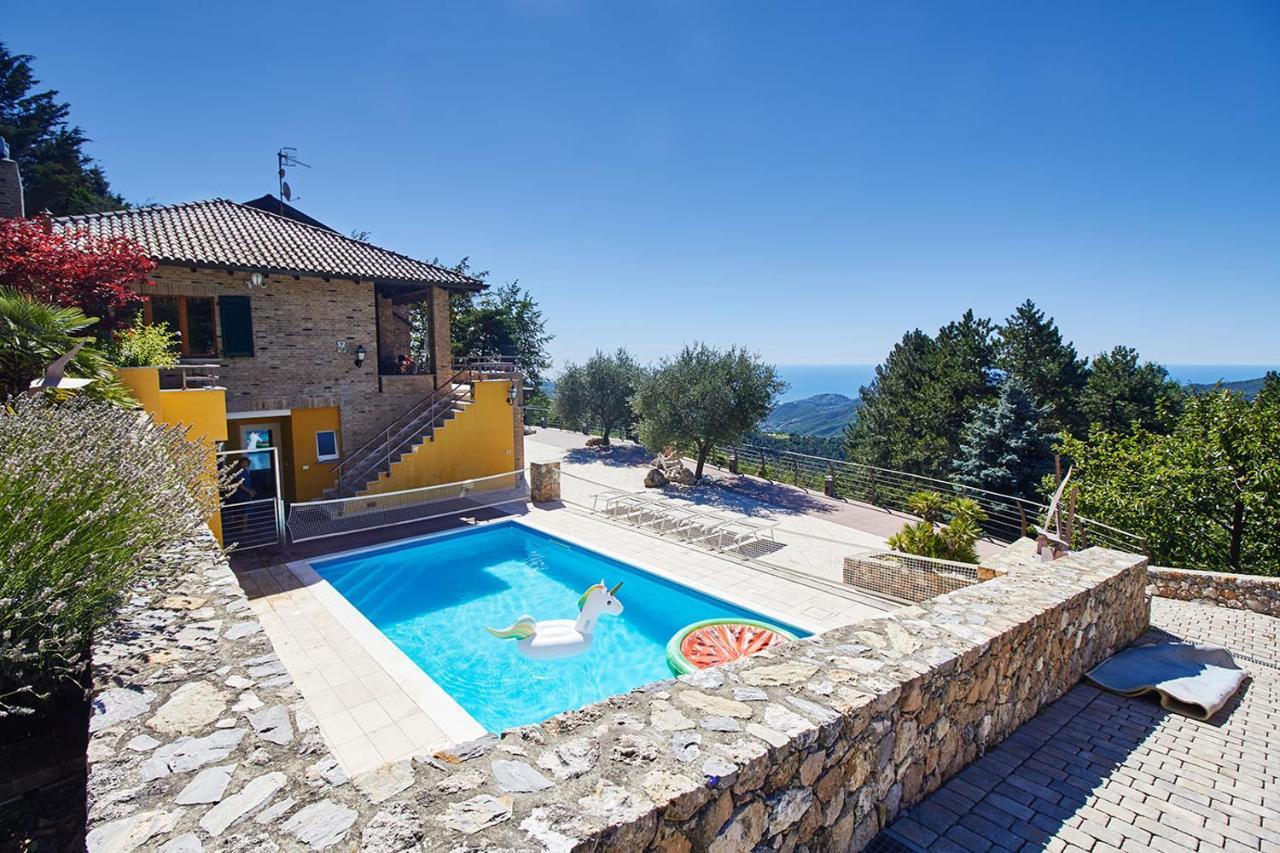 Villa Pina Magliolo Bagian luar foto